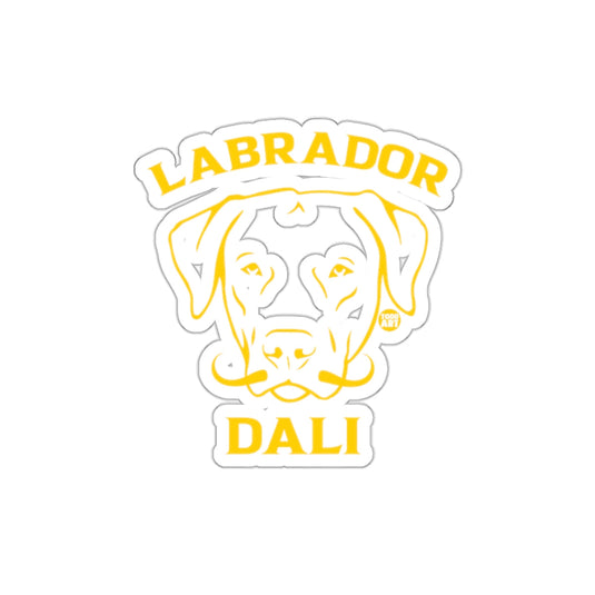 Labrador Dali Dog Art Sticker Decal for Dog Lovers