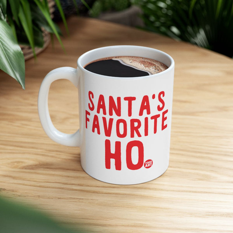Load image into Gallery viewer, Santa's Favorite Ho Funny Christmas Coffee Mug
