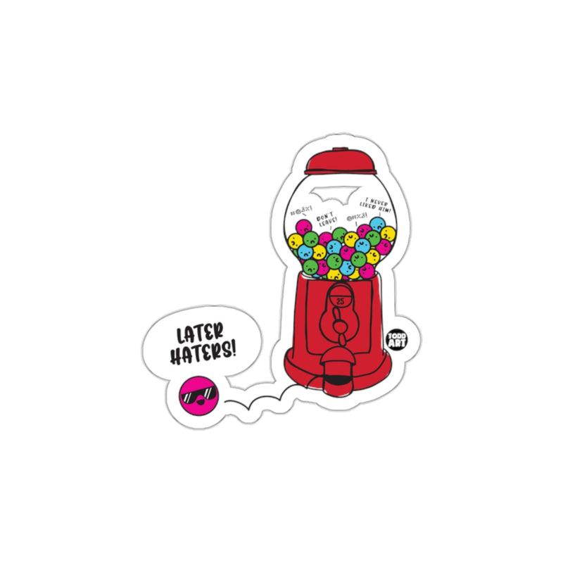 Load image into Gallery viewer, Fun Colorful Gumball Machine &amp; Cool Quote Sticker
