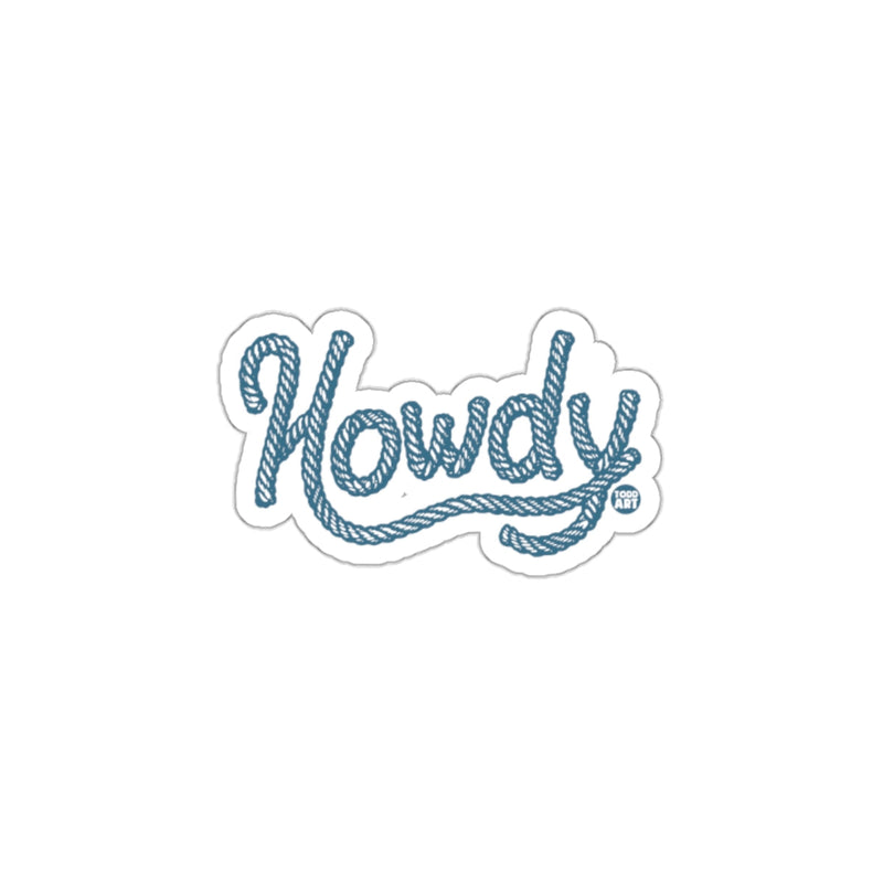 Load image into Gallery viewer, Howdy Rope Design Decorative Sticker for Any Surface
