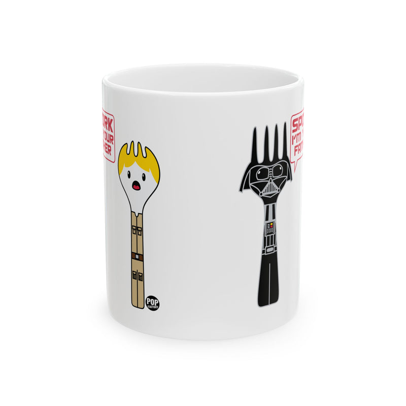 Load image into Gallery viewer, Spork Father Mug
