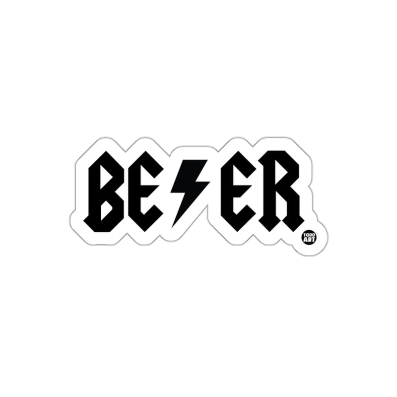 Load image into Gallery viewer, Rock-Inspired Bezer Lightning Bolt Graphic Sticker
