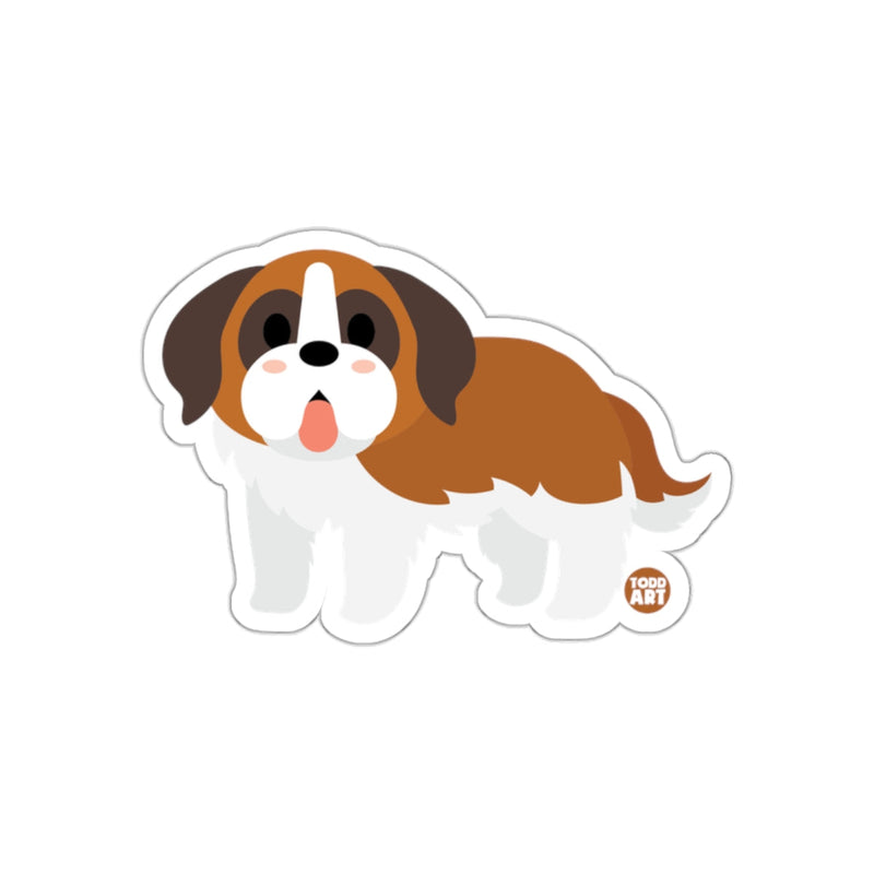 Load image into Gallery viewer, Cute Cartoon Saint Bernard Sticker animal product
