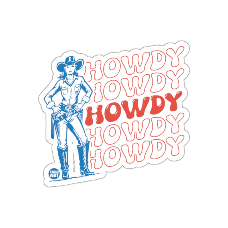 Load image into Gallery viewer, Howdy Cowboy Western Vibes Retro Sticker Collection
