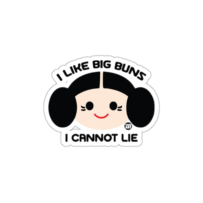 Load image into Gallery viewer, I Like Big Buns I Cannot Lie Funny Sticker
