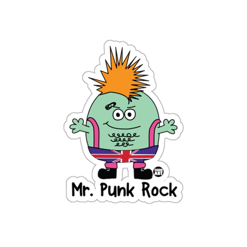 Load image into Gallery viewer, Mr. Punk Rock Character Sticker for Cool Fans
