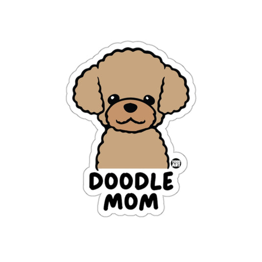 Cute Doodle Mom Graphic Sticker for Pet Lovers