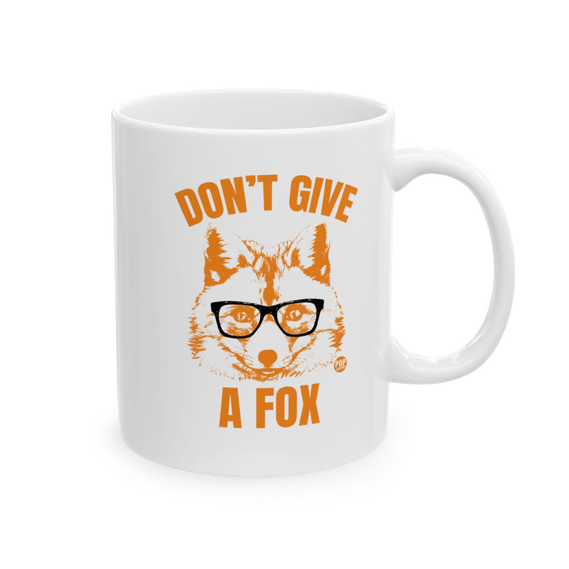 Load image into Gallery viewer, Don&#39;t Give A Fox Fox Mug
