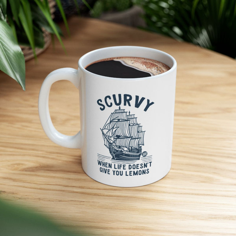 Load image into Gallery viewer, Scurvy When Life Doesn't Give You Lemons Mug
