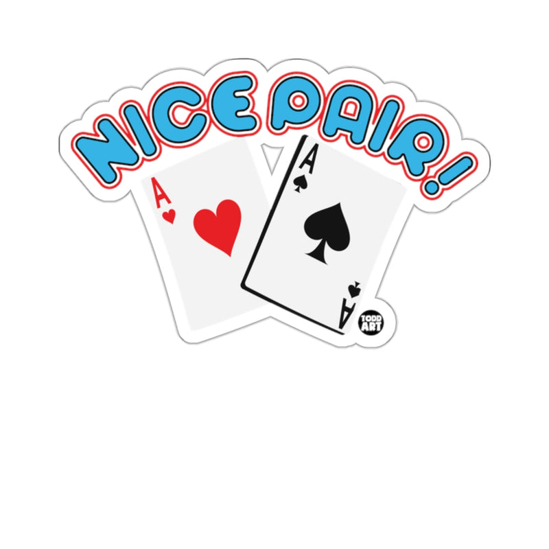 Load image into Gallery viewer, NICE PAIR! Todd Art Aces Hearts Spades Design 
