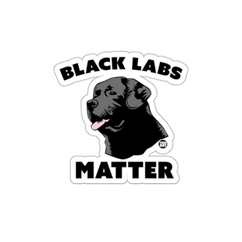 Load image into Gallery viewer, Black Labs Matter Dog Sticker Fun Pet Lover Decal
