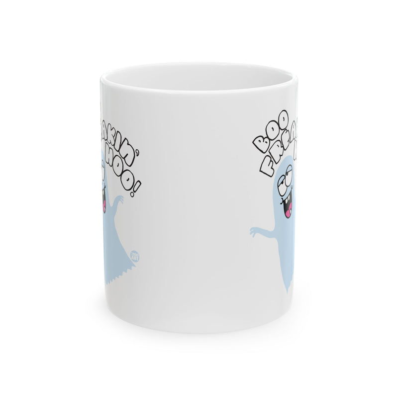 Load image into Gallery viewer, Boo Freakin Hoo Ghost Coffee Mug, Sarcastic Ghost Mug, Funny Halloween Mug Gift
