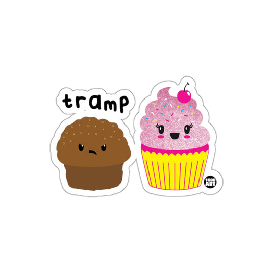 Cute Kawaii Cupcakes with Fun Faces Sticker Sheet