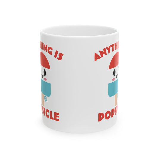 Anything is Popsicle Mug, Cute Popsicle Mug, Pun mug