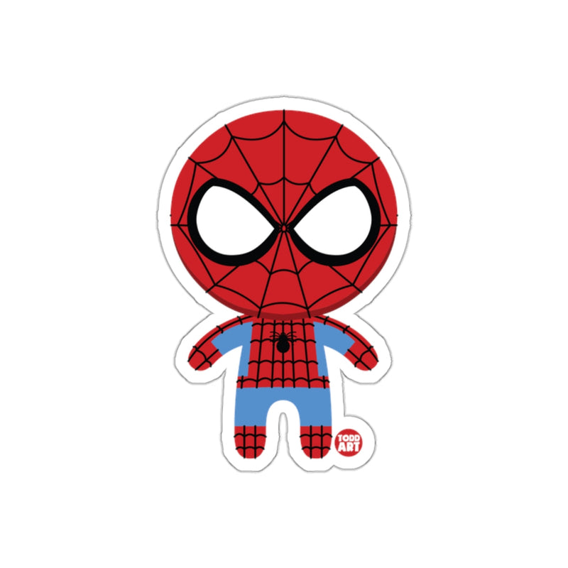 Load image into Gallery viewer, Cute Cartoon Style Spider Hero Figure Sticker
