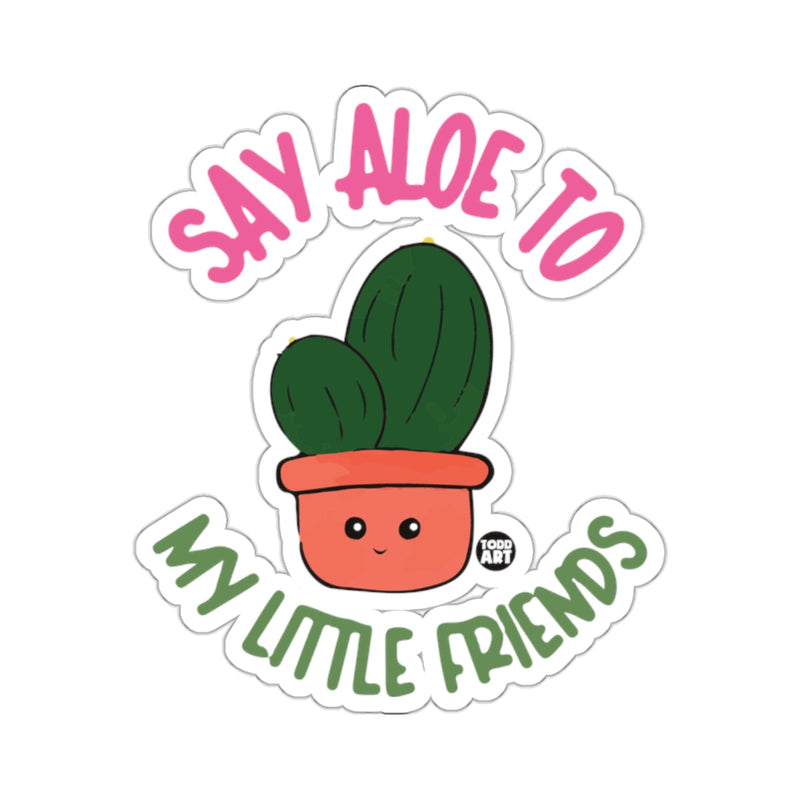 Load image into Gallery viewer, Say Aloe To My Little Friends Potted Cactus 
