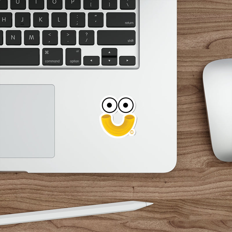 Load image into Gallery viewer, Macaroni Noodle Big Eyes Face Cartoon Style Funny sticker
