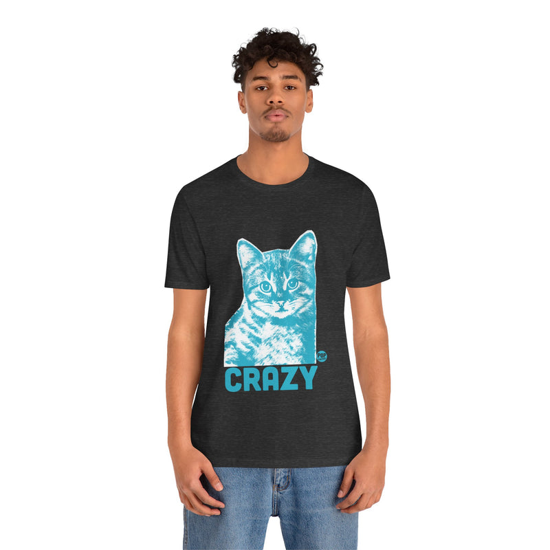 Load image into Gallery viewer, Crazy Cat Unisex Tee
