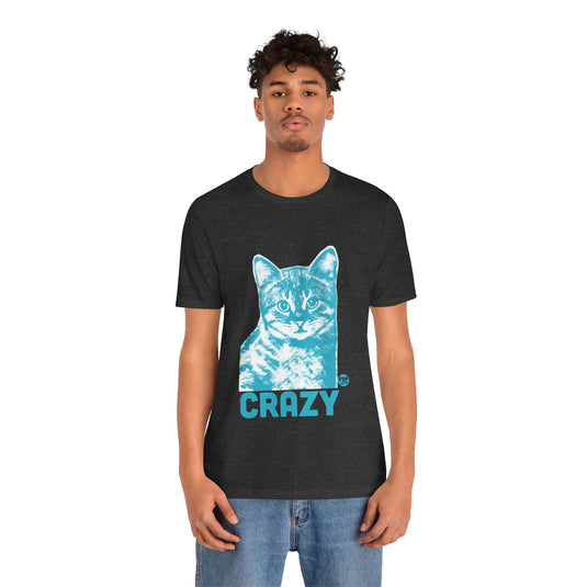 Crazy Cat Unisex Tee