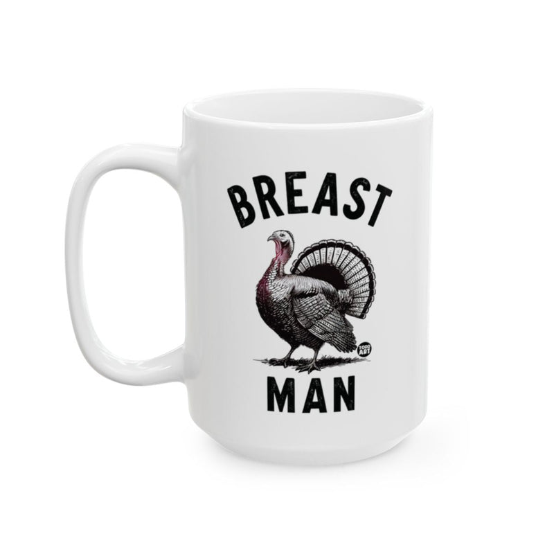 Load image into Gallery viewer, Breast Man Funny Turkey Design Mug Gift

