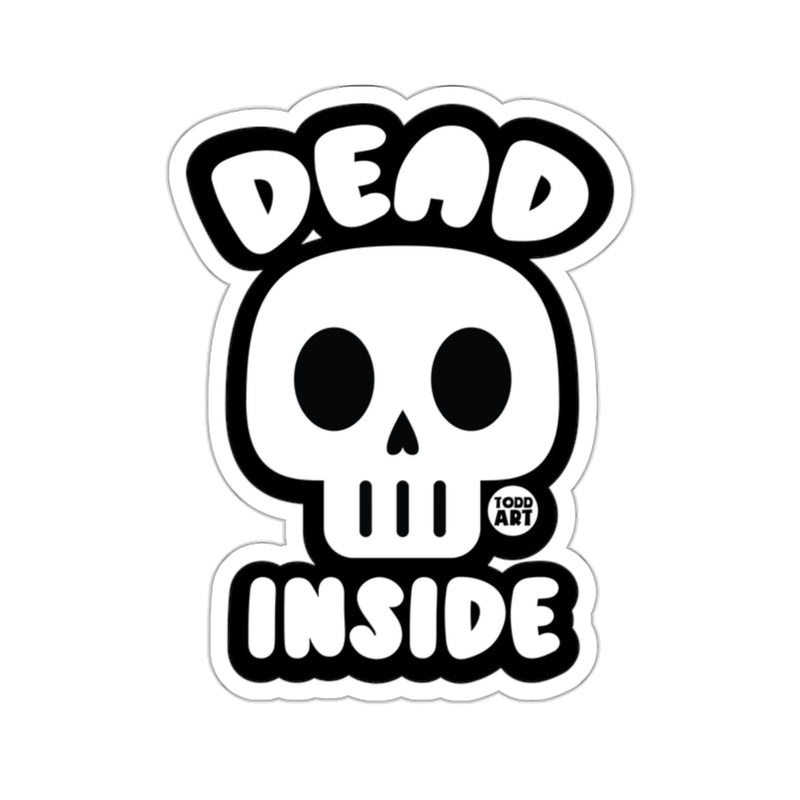 Load image into Gallery viewer, DEAD INSIDE Skull Graphic TODD ART 
