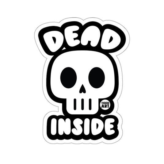 DEAD INSIDE Skull Graphic TODD ART 