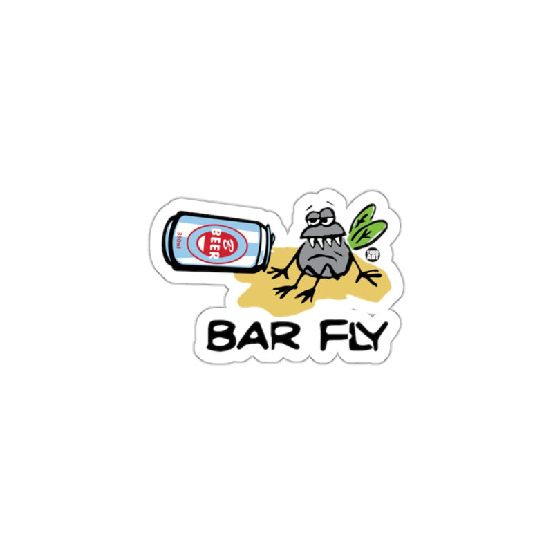 Load image into Gallery viewer, Bar Fly Funny Cartoon Sticker Design Product
