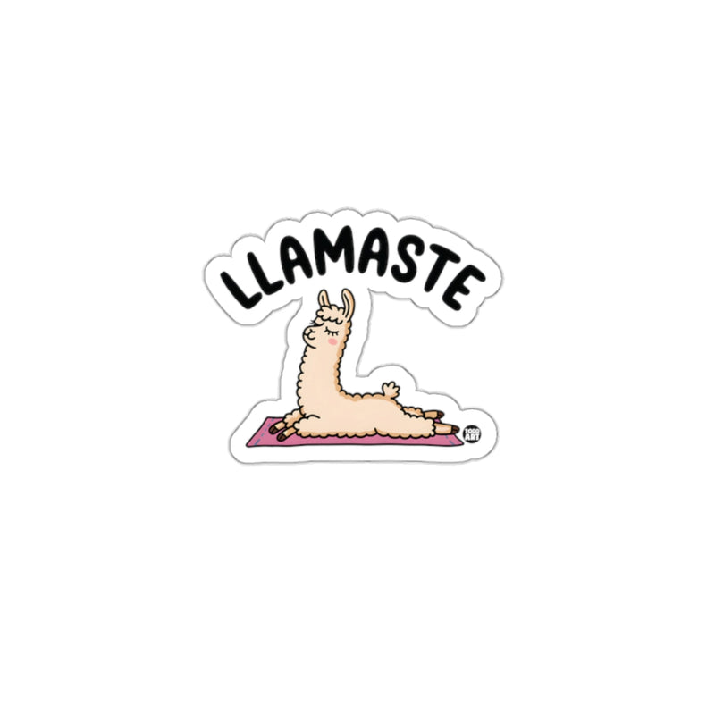 Load image into Gallery viewer, LLamaste Sticker Yoga Llama Fun Yoga Lover Sticker
