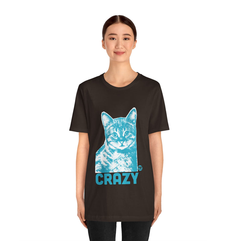 Load image into Gallery viewer, Crazy Cat Unisex Tee
