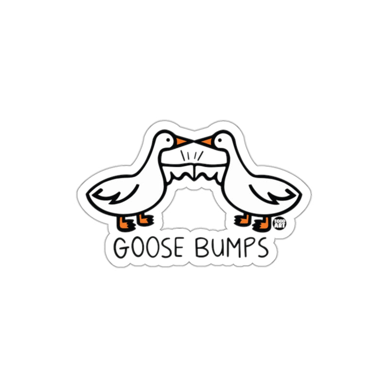 Load image into Gallery viewer, Funny Goose Bumps Sticker for Laughter and Fun
