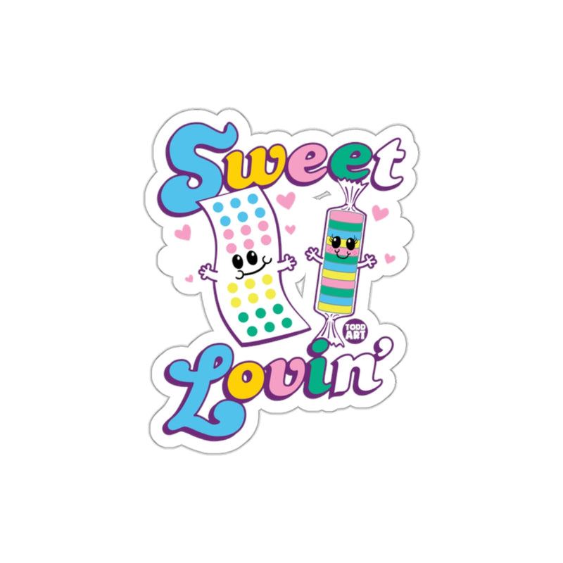 Load image into Gallery viewer, Sweet Lovin' Rainbow Candy Sticker Fun Design

