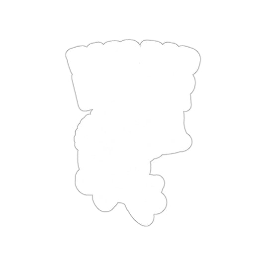 Fun Decorative Item Silhouette Shape for Creativity