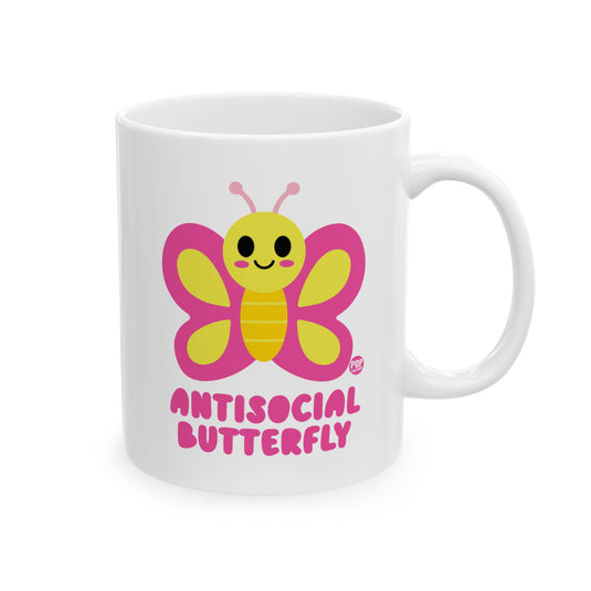 Antisocial Butterfly Mug