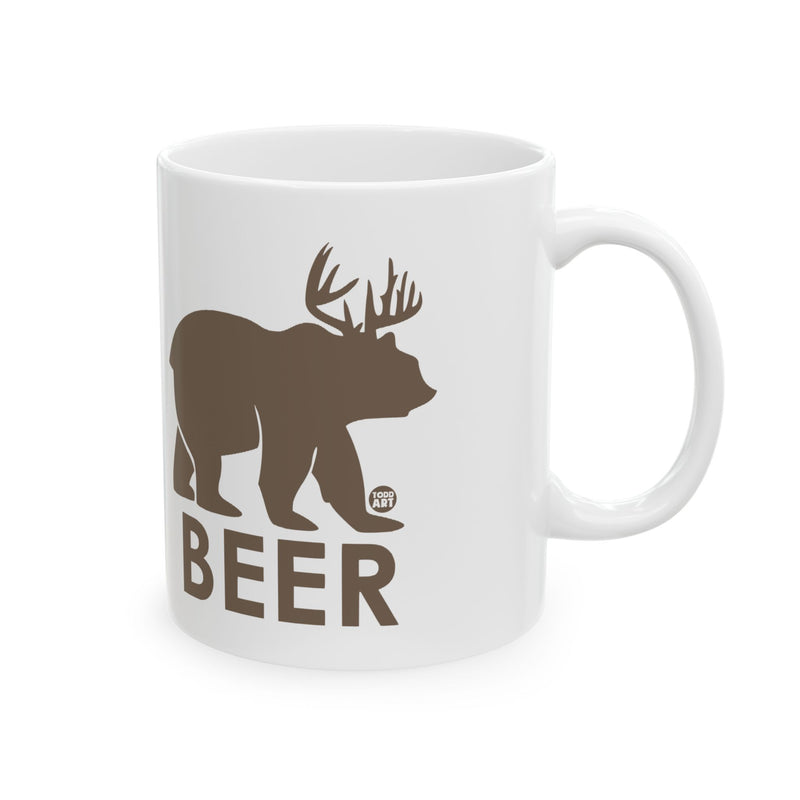 Load image into Gallery viewer, Beer Bear Mug, Bear Pun Coffee Mug
