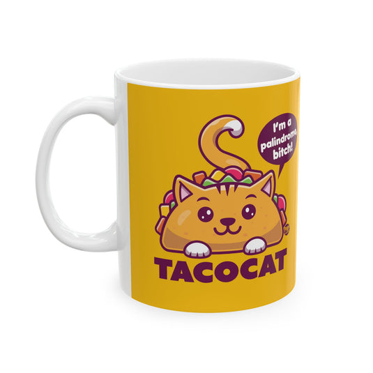 Tacocat Palindrome Mug