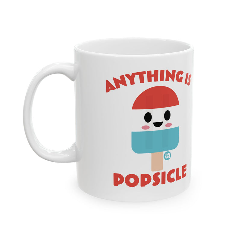 Load image into Gallery viewer, Anything is Popsicle Mug, Cute Popsicle Mug, Pun mug
