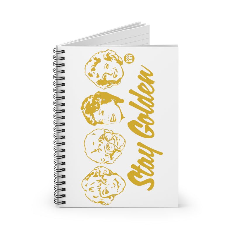 Load image into Gallery viewer, Stay Golden Girls Notebook Spiral Notebook - Ruled Line
