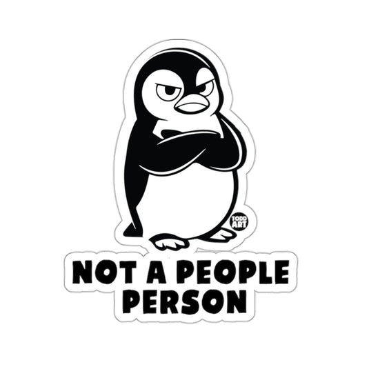 Angry Penguin Not A People Person Todd Art 