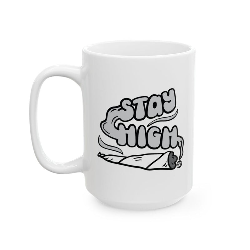 Load image into Gallery viewer, Stay High Creative Graphic Art Design Mug

