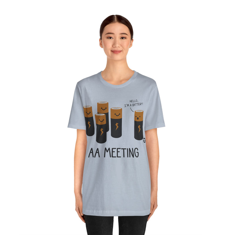 Load image into Gallery viewer, AA Meeting Unisex Tee
