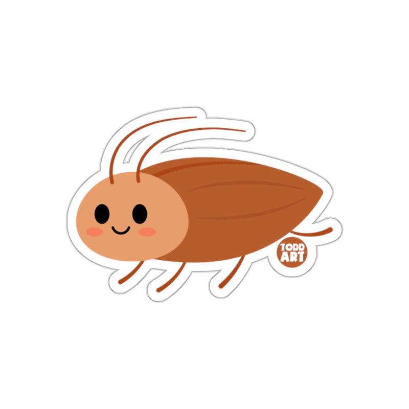 Load image into Gallery viewer, Cute Smiling Insect Cartoon Design Todd Art Sticker
