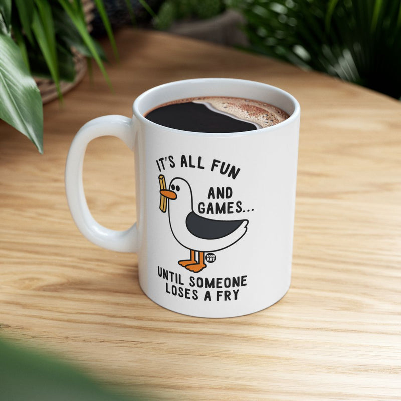 Load image into Gallery viewer, Fun and Games Until Someone Loses a Fry Mug
