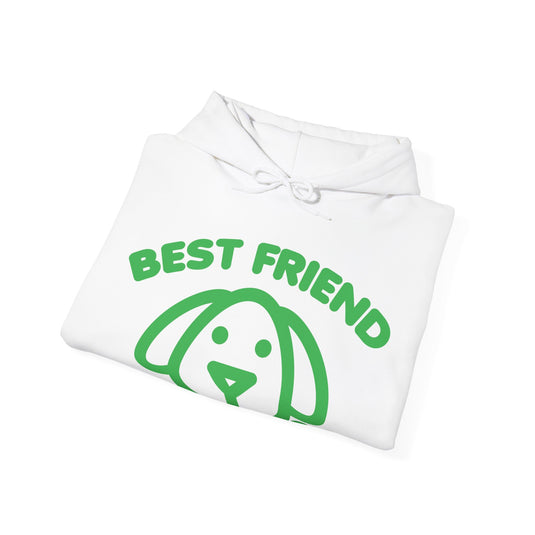 Best Friend Dog Unisex Heavy Blend Hooded Sweatshirt