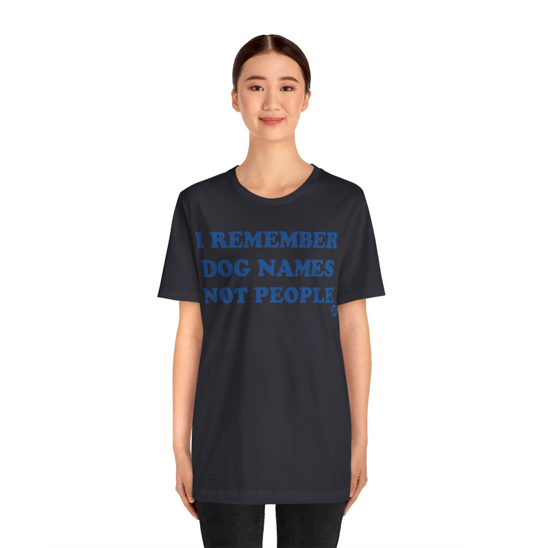 Load image into Gallery viewer, I Remember Dog Names Unisex Jersey Short Sleeve Tee
