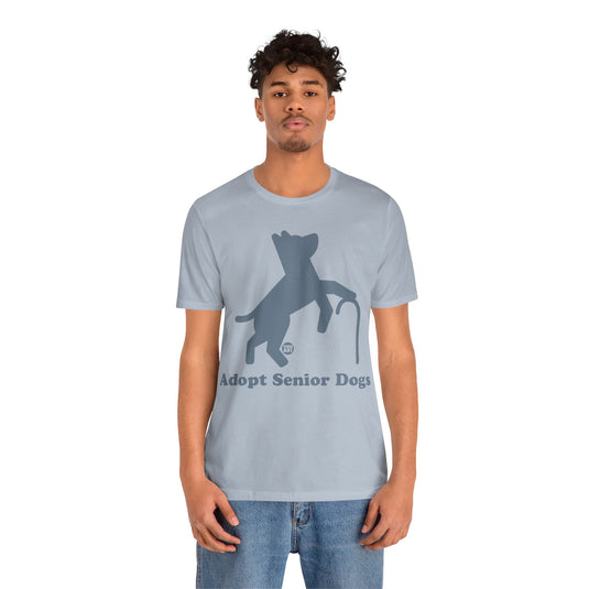 Adopt Senior Dogs Unisex Jersey Short Sleeve Tee