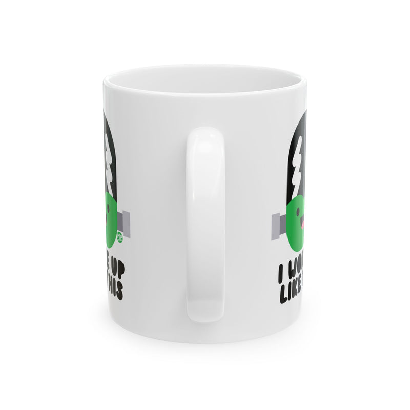 Load image into Gallery viewer, I Woke Up Like This Bride Frankenstein Mug
