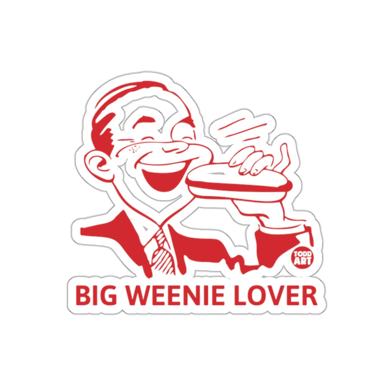 Load image into Gallery viewer, Big Weenie Lover Vintage Inspired Poster Design
