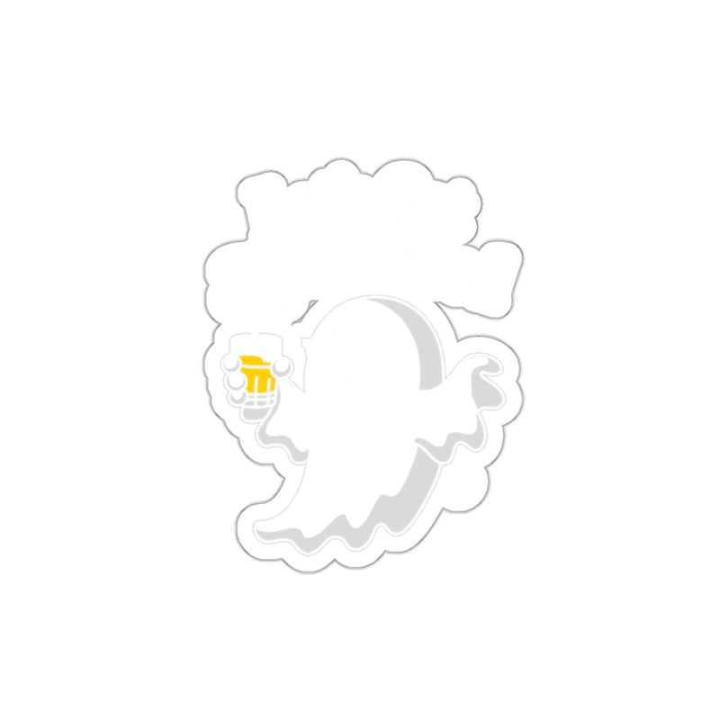 Load image into Gallery viewer, Cheers to Spooky Season Adorable Ghost Sticker
