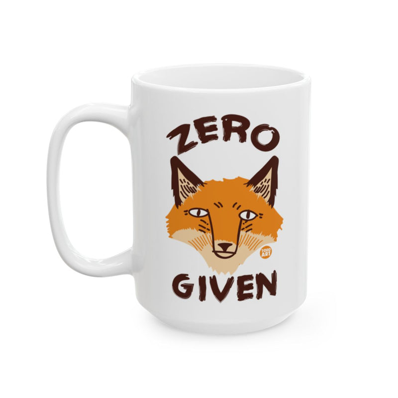 Load image into Gallery viewer, Zero Given Fox Face Design Mug for Coffee Lovers
