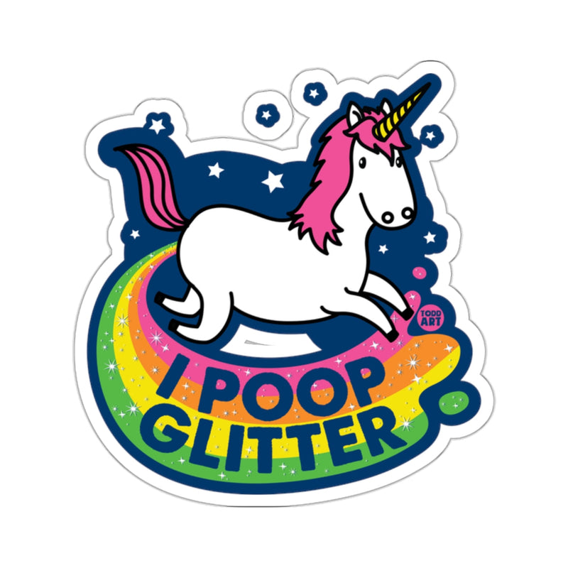 Load image into Gallery viewer, Unicorn I Poop Glitter Rainbow Stars Fantasy 
